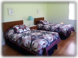 Twin Bedded Room on the first floor