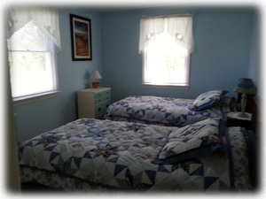This is the second first floor twin bedded room