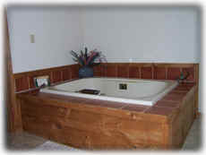 Jacuzzi accessible through Master Bedroom and Bath
