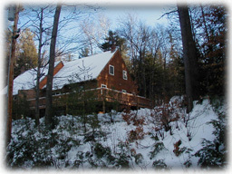 Our Mountain Retreat -- view from the access road