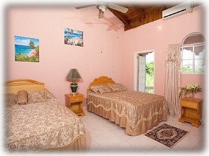 Ocho Rios villa rental - Tastefully appointed bedroom