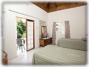 Ocho Rios villa rental - Twin Bedrom, perfect for children or adults
