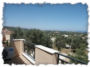 Balcony view from bedrooms