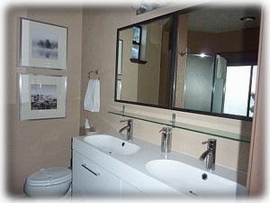 Master Bathroom with double vanity
