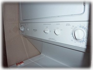 Washer & dryer in condo unit