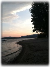 Your private association beach on Ossipee Lake