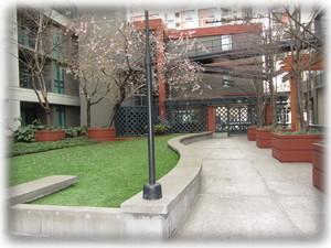 Harbor Steps courtyard