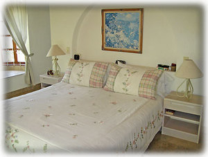 Our grand suite overlooks Costa Azul,and has private bathroom