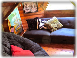 Den/sleeping area