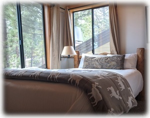 Loft Queen Views: All beds appointed with Triple Sheeting