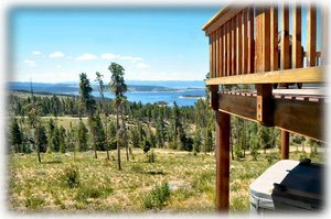 View from deck