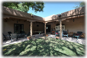 Front Yard and outside dining area