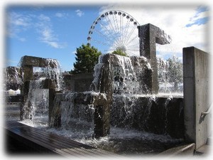 Seattle waterfront park, just a couple blocks