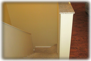 The bedrooms, laundry and 2nd porch are downstairs.