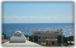 View from the roof top terrace