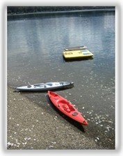 Kayaks for guest use