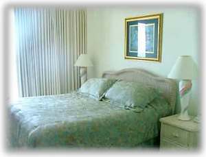 Master Bedroom With Jacuzzi tub and King Size Bed 