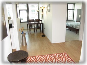 View of unit from entry