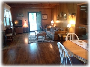 Living Room & Dining Area