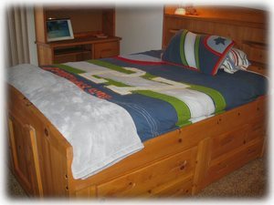FULL size Captain Bed