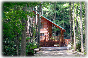 Creekside Chalet just below the Inn