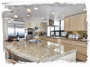 Gourmet Chef's Kitchen. All cookware, serving ware and dinnerware are provided.