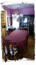 Sit your whole family around our long Dining room table