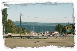 Southworth/ Vashon ferry terminal -10 minutes from the house, 22 min to Seattle