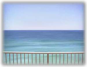 Unobstructed View from large furnished balcony 