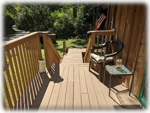 Boardwalk Allows Easy Access To Driveway