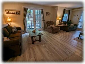 French Doors Lead To Main Porch & Boardwalk