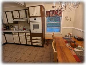 Kitchen Table Overlooking Front Yard