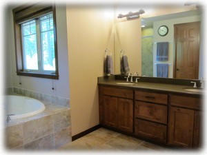 Downstairs master bath