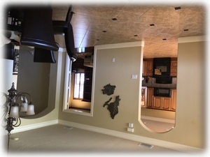 Tile floor throughout