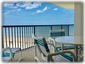 Enjoy meals on large balcony