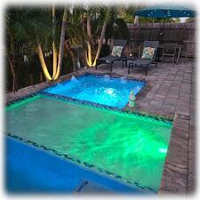 Heavenly Hot Tub {Bamboo Privacy Screen Available}