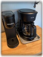 Keurig and drip coffee makers