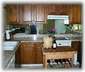 Gourmet kitchen with granite counters