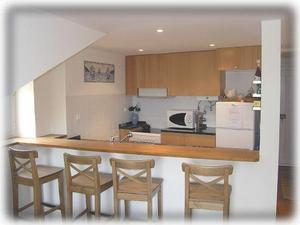 Kitchen overlooks the Bairro Alto