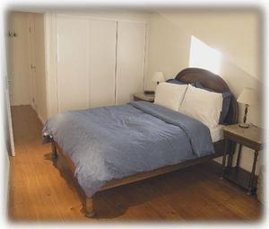 Bedroom has a private Reading Nook