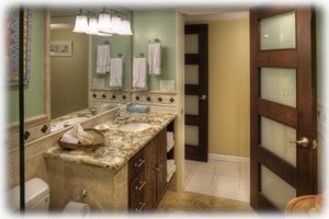 Luxury in the master Bathroom