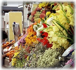 Fresh Flowers in Local Market