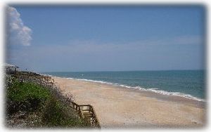 Beach view north