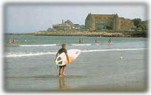 Narragansett Town Beach & Coast Guard House