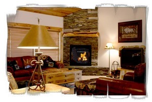 Large family areas surrounded by rich decor and warm light streaming in through tall wide windows.