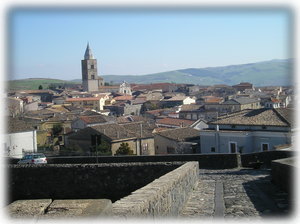 A View of Melfi from nearby Melfi Castle and Museum (20 minutes by car)