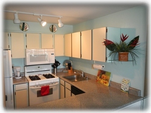 Fully equipped Kitchen awaits just past the Dining Area