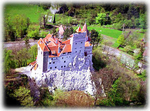 The castle of Dracula (Bran) 20 miles away