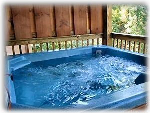 Relax In Private Hot Tub Located On Deck 