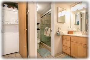Ensuite washer and dryer!